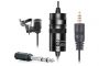 Boya ByM1 Auxiliary Omnidirectional Lavalier Condenser Microphone with 20ft Audio Cable for Vlog, Video, YouTube for Smartphones, Mac, PC, Tablet, Camera(FREE SHIPPING)